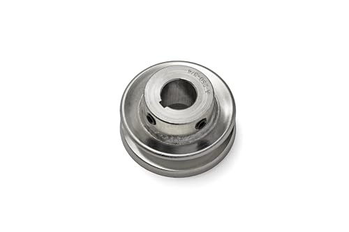 Terre Products, V-Groove Drive Pulley, General Purpose Pulley for Power Transmission, Outside Diameter 2-1/2