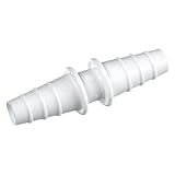 Bürkle Polypropylen Gerade Verbinder für 7mm-10mm Schläuche, Konische Tülle, 10 Stück