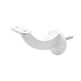 INSTALLATION ROBUSTE – Inclus une cheville nylon haute performance (10x50mm) et un goujon à double filetage. Nécessite une perceuse avec foret de 10mm (non inclus). Idéal pour murs pleins (béton, brique, pierre). Note : Pour le placo, prévoir des chevilles spécifiques type Molly.