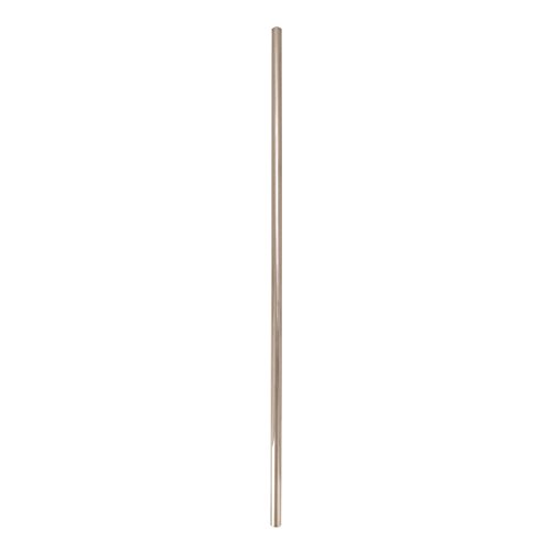 Image of Amerock 18-7 /8 inch Bar Pulls Polished Nickel Drawer Pull | 18-7 /8 inch (480mm) Center-to-Center Mounting Distance and 22-1 /16 inch Overall Length, Durable Carbon Steel Cabinet Hardware