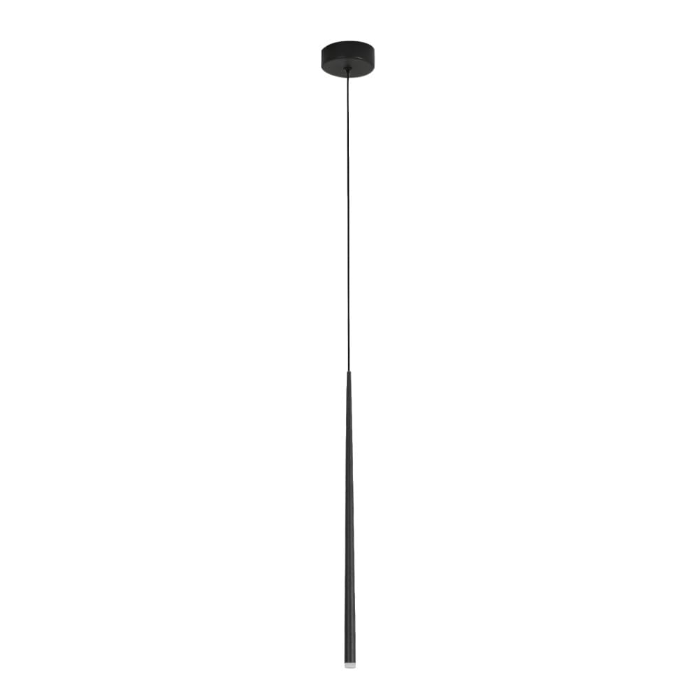 MAZZOLA LUCE Lampada a sospensione led 3w 3000k nera per penisola cucina comodini camera da letto moderna