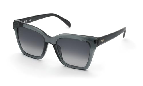 Lunettes de soleil TOUS pour femme en acétate gris foncé