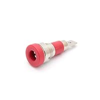 Einbaubuchse für 4mm Bananenstecker - rot | Österreich Einbaubuchse für 4mm Bananenstecker - rot | Österreich