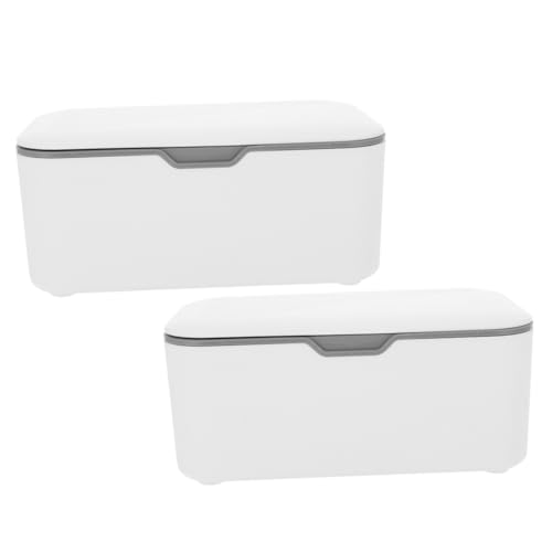 Boîte distributrice lingettes bébé hermétique en plastique portable gris