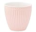 Produktbild GreenGate - Kaffeetasse - Latte Cup - Becher - Alice - Pale Pink - Porzellan