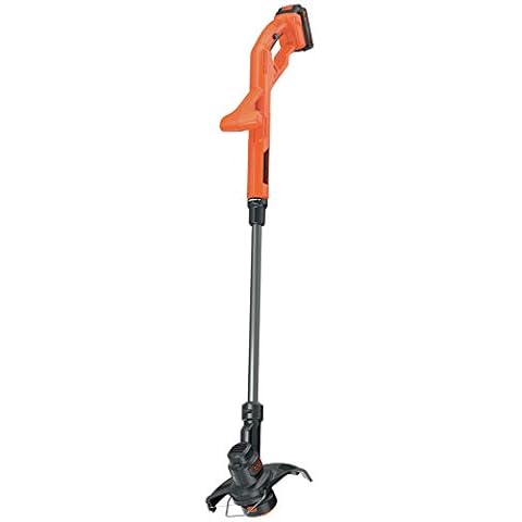 Black+Decker Akku-Rasentrimmer ST182320 (18V 2,0Ah, 25 cm Schnittbreite, AFS Reflex automatische Fadenverlängerung, für kleine und mittlere Gärten, inkl. Akku und Ladegerät) Cover