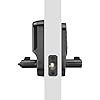 Yale Assure Lever, Keypad Door Lever (for Doors with no deadbolt) - Keyless Entry with pin Code Unlocking and one-Touch or Auto-Locking - Black Suede