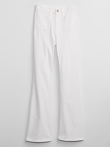GAP Women's High Rise Flare Denim Jeans3