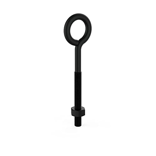 Image of National Hardware N820-086 Eye Bolt, 3 /8 inch x 6 inch, Storm Shine Finish
