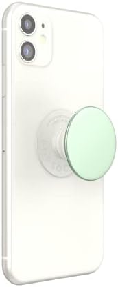 PopSockets: PopGrip - Expanding Stand and Grip with a Swappable Top for Smartphones and Tablets - Aluminum Honeydew Green
