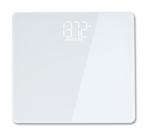 Detecto Digital Bathroom Scale with Hidden Display, 450 lb