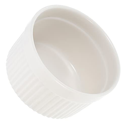 PAMINGONO Tazón De Cerámica Para Hornear De Ramequines Para Pudding y Postres Para Cocción Al Horno y Presentación De Repostería Fácil De Limpiar y