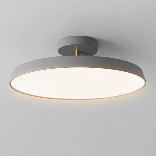 Pilanp Plafoniere minimaliste Plafoniera Moderna Rotonda da Incasso Plafoniera per Soggiorno Sala da Pranzo Cucina Hotel Camera da Letto Illuminazione a soffitto a LED