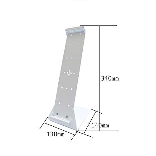 Soporte de pared para documentos metal y PVC de panel abatible 5