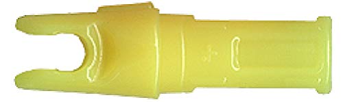 Gold Tip .246-Inch Accu-Lite Nocks (Pack of 12), Yellow