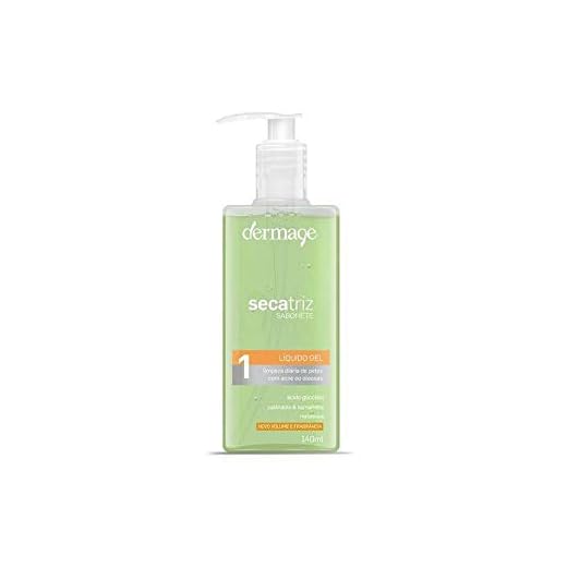 Secatriz Sabonete Líquido, Limpeza Facial com Ação Antiacne, Formulado com Melaleuca, Hamamélis, Arnica, Calêndula e Camomila, 140ml