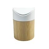 ️Mini poubelle pour bureau : cette mini poubelle a un design spécial pour une utilisation de bureau, vous pouvez utiliser la poubelle de bureau pour stocker les déchets de collation, les déchets cosmétiques et les déchets de cuisine. Sa petite taille le rend parfait pour les petits espaces tels que le bureau, la voiture, etc.