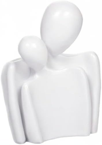 Sculptures Home Decor Lover Statues- 8 Inch, Resin Modern Home Decor Couple Statues,Decorations for Living Room Office Bookshelf Bedroom - Image 7