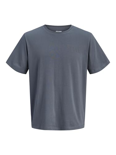T-shirt Jack & Jones col rond avec logo imprimé poitrine en coton souple