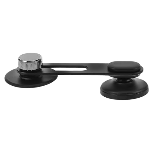 Supporto magnetico per telefono da cruscotto per da auto Rotabile retrattile in lega di alluminio Fit per cellulare regolabile per superfici lisce