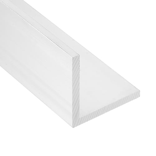 Angle en aluminium 6063 T5 de 6x6x40.6 cm pour construction et supports