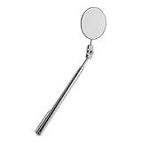 OUNONA Inspektions Spiegel Mit Teleskopfunktion Flexibler Mechanikerspiegel Für Fahrzeuguntersuchungen Mit Verstellbarem Winkel Aus Edelstahl Für Kfz-wartung Und Unterboden-inspektionen