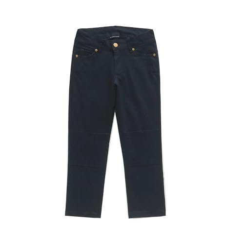 Modern Casual Stretch Twill Cotton Pants for Boys; Long Trousers for Little Boys