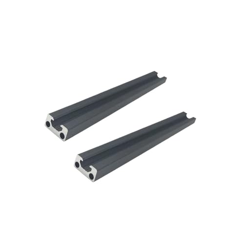 Profilé aluminium noir 1020 V anti-vibration pour éliminer le jeu de guidage linéaire