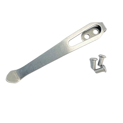 Clip De Poche Robuste Arrière Pour Les Amateurs De Coupeurs Et Les Mises À Niveau Des Composants D'outils Pocket Carry Tool En Acier