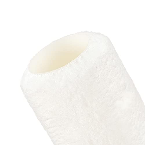 Uxcell Paint Roller Cover 4 Inch X 3/8" Nap Mini High Elasticity Fiber Brush For Household Wall Painting Treatment 6Pcs #TOP3
