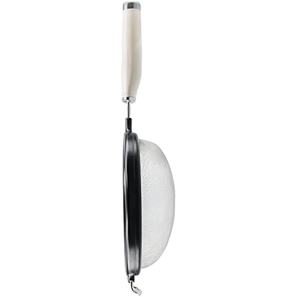 KitchenAid Sito Kuchenne Drobne Oczka Stal Nierdzewna - Kolor Almond Cream