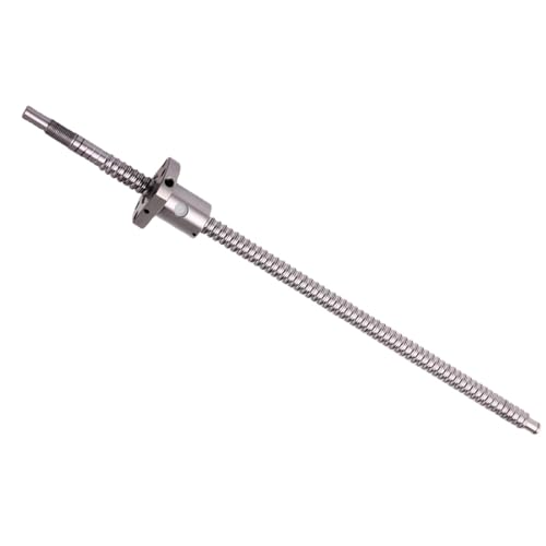 Metal Ball Screw nut end Processing SFU1204 Ball Screw C7 Roller Ballscrew with Single Ball Nut RM1204 200mm-1000mm(600mm)