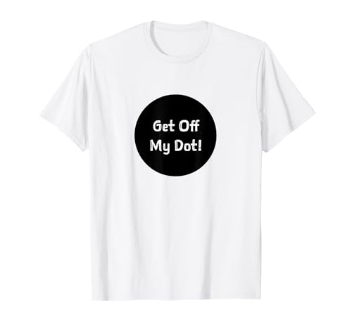 Camiseta divertida de banda de marcha Geek On My Dot Camiseta