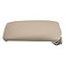 X AUTOHAUX Center Console Cover Lid 8P0864245P for Audi A3 2003-2012 Armrest Cover Pad Replacement Faux Leather Beige