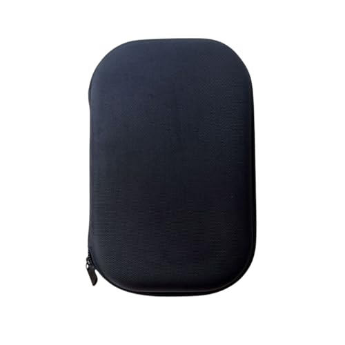 Estojo Rígido Universal em EVA, Preto, com Zíper, 20,5 x 13,7 x 5,3 cm, para Multímetros, Calculadoras e Itens de Higiene