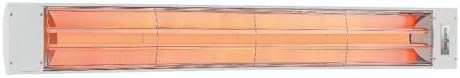 Miniatura 5 de Calentador eléctrico de doble elemento infrarrojo de 6000 vatios-240 Voltaje - Acabado blanco- Sin fascia decorativa
