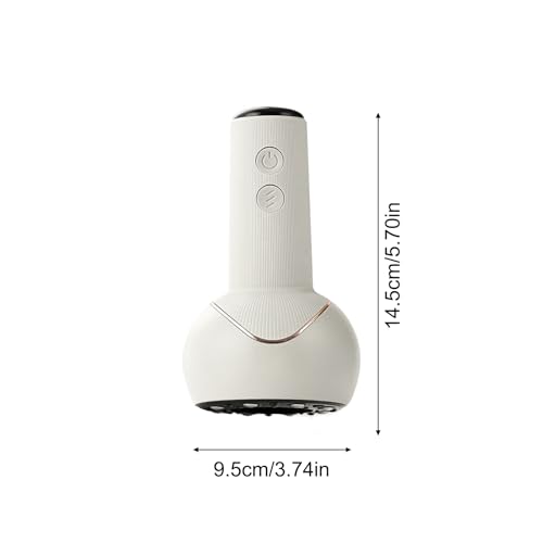 Machine à ventouses électrique rechargeable avec affichage LCD pour massage du dos - 5