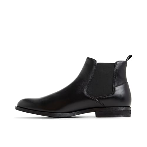 ALDO Men's Collen Chelsea Boot, Smooth Black, 13