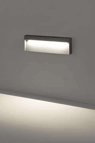 Aplique LED de 8W KIKI 3000K lámpara gris exterior IP65 de Rossini 5