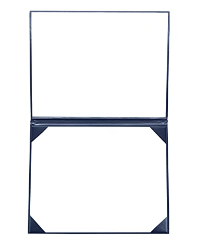 Tnghui Smooth Diploma Certificate Cover 8.5" X 11" Navy Blue #TOP1