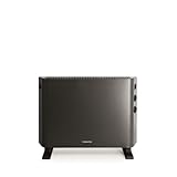 CREATE/WARM HANDY/Convector calefactor aire negro/Función ventilador y aire caliente. hasta 20m². 4 modos. ligero. silencioso bajo consumo. 57x 23x43 cm. 2000W