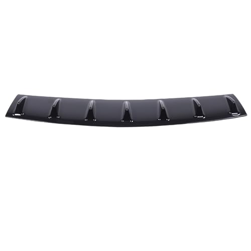 Diffuseur de pare-chocs arrière aérodynamique en ABS noir brillant de 855 mm