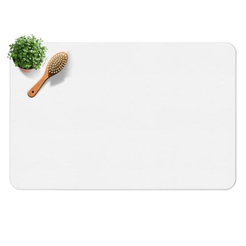 Yinoos Diatomite Stone Bath Mat, Premium Non-Slip Natural Diatomaceous Earth