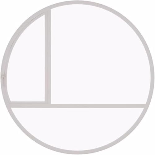 Aluminum Round Shed Window, 38in Black Embedded Tempered Glass Porthole, Stylish Home Decor with Handle, Durable Outdoor Ventilation Solution