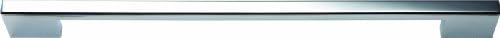 Atlas Homewares A866-CH Successi Polished Chrome 12.3-Inch Thin Square Long Rail Pull