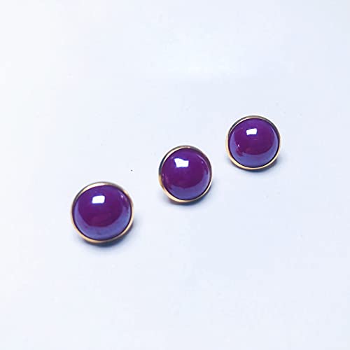 Lpdphanxfkx 200 Pcs 10Mm Colors Pearl Buttons Set Elegant Mini Half Resin Pearl Snaps Fasteners Clothes Decorations For Diy Jewelry Crafting Sewing #TOP1