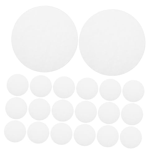 FOMIYES 100 Sheets Leak Beverage Cup Sealer Film Leak and Juice Cup Protection Paper Lids Convenient for Milk Tea and Drinks