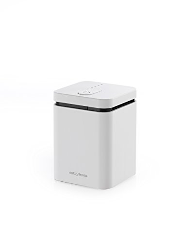 Coplax Stylies Elara Aroma Diffusor, weiß, 7,4 x 7,4 x 10 cm