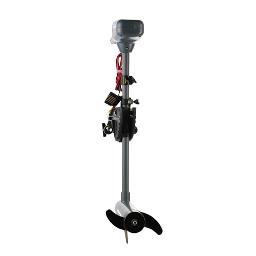 Newport 23M1000403 Kayak Series 55Lb Thrust Transom Mounted Saltwater Electric Trolling Motor W/Led Battery Indicator thumb #3