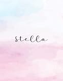 stella and dot canada shipping  Stella: Personal Name Dot Gird Notebook For Graphing Pad, Design Book, Work Book, Planner, Dotted Notebook, Bullet Journal, Sketch Book, Math Book - V.39